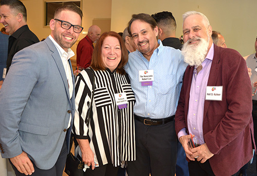 Members at a social event